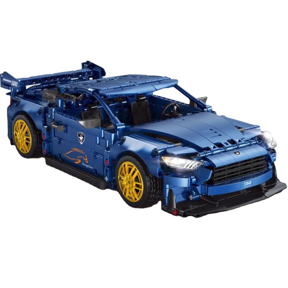 1360PCS MOC Technic Speed Mustang GT Racing Sports Car Model Toy Building Block Brick Gift Kids Compatible Lego 1:14