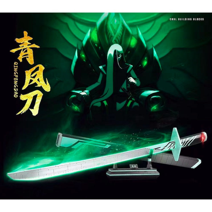 763PCS MOC Comic Cartoon Blade Model Toy Building Block Brick Gift Kids Compatible Lego Display