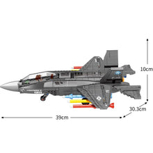 Load image into Gallery viewer, 867PCS Military WW2 F-35 Lightning II Air Fighter Aircraft Figure Model Toy Building Block Brick Gift Kids Compatible Lego
