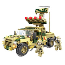 Load image into Gallery viewer, 440PCS MOC Military WW2 Air Defense System Vehicle Car Figure Model Toy Building Block Brick Gift Kids Compatible Lego
