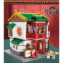 Load image into Gallery viewer, MOC City Street Chinese China Town Traditional Store Tavern Hockshop Model Figures Toy Building Block Brick Gift Kids Compatible Lego
