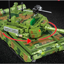 Load image into Gallery viewer, 615PCS MOC Military Type 96 Main Battle Tank Figure Model Toy Building Block Brick Gift Kids Compatible Lego
