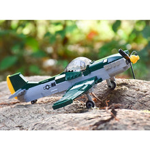 Load image into Gallery viewer, 323PCS Military WW2 P-51D Mustang Air Fighter Figure Model Toy Building Block Brick Gift Kids

