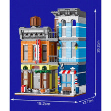 Load image into Gallery viewer, 1160PCS MOC City Street Detective Agency Model Toy Building Block Brick Gift Kids Compatible Lego
