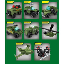 Load image into Gallery viewer, 445PCS MOC 8in1 Rescue Mecha Man Figure Model Toy Building Block Brick Gift Kids Compatible Lego
