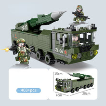 Load image into Gallery viewer, 403PCS Military WW2 DF17 Missile Truck Figure Model Toy Building Block Brick Gift Kids
