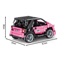 Load image into Gallery viewer, 676PCS Technic Pink Smart Car Model Toy Building Block Brick Gift Kids Compatible Lego
