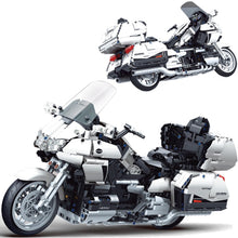 Load image into Gallery viewer, 1562PCS MOC Technic Speed Gold Wing Motorcycle Motor Bike Model Toy Building Block Brick Gift Kids Compatible Lego

