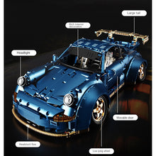Load image into Gallery viewer, 2000PCS MOC Technic 911 Classic Racing Sports Car Hella Blush VIP Model Toy Building Block Brick Gift Kids Compatible Lego
