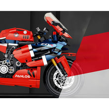 Load image into Gallery viewer, 1017PCS MOC Technic Speed CBR-1000RR Racing Sports Motor Bike Motorcycle Model Toy Building Block Brick Gift Kids Compatible Lego
