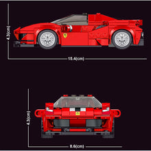 Load image into Gallery viewer, MOC Technic City Speed Racing Sports Car Model Toy Building Block Brick Gift Kids Compatible Lego
