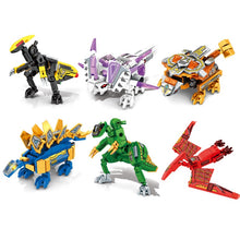 Load image into Gallery viewer, 589PCS MOC 6in1 Therion Totems Mecha Model Toy Building Block Brick Gift Kids Compatible Lego
