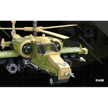 Load image into Gallery viewer, 356PCS WW2 Military Kamov KA50 Helicopter Figure Model Toy Building Block Brick Gift Kids Compatible Lego
