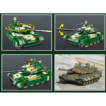 Load image into Gallery viewer, 540PCS Military WW2 2in1 K2 Main Battle Tank Mecha Robot Figure Model Toy Building Block Brick Gift Kids Compatible Lego
