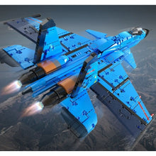 Load image into Gallery viewer, 1481PCS Military WW2 J-15 Air Fighter Plane Figure Model Toy Building Block Brick Gift Kids Compatible Lego
