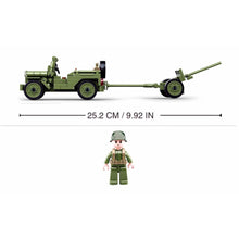 Load image into Gallery viewer, 143PCS Military WW2 Willys Jeep Car Vehicle Figure Model Toy Building Block Brick Gift Kids Compatible Lego
