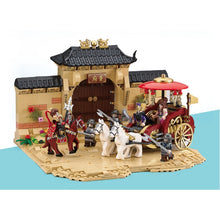 Load image into Gallery viewer, MOC Chinese Myth Scene Romance of the Three Kingdoms Model Figure Toy Building Block Brick Gift Kids
