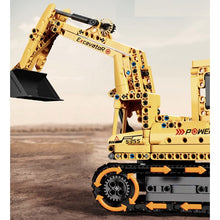 Load image into Gallery viewer, 522PCS Technic City Engineering Transport Vehicle Digger Excavator Car Model Building Block Brick Toy Gift Set Kids Compatible Lego
