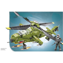 Load image into Gallery viewer, 356PCS Military WW2 CAIC Z-10 Fiery Thunderbolt Helicopter Figure Model Toy Building Block Brick Gift Kids Compatible Lego
