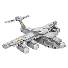 Load image into Gallery viewer, 234PCS Military WW2 Y-20 Xian Transport Aircraft Plane Figure Model Toy Building Block Brick Gift Kids Compatible Lego
