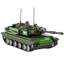 Load image into Gallery viewer, 501PCS Military WW2 Type ZTZ-99 Main Battle Tank Figure Model Toy Building Block Brick Gift Kids Compatible Lego
