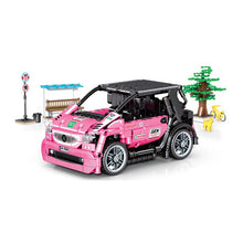 Load image into Gallery viewer, 676PCS Technic Pink Smart Car Model Toy Building Block Brick Gift Kids Compatible Lego
