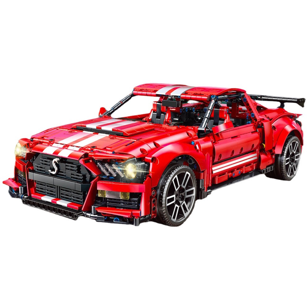 2814PCS MOC Technic GT500 Mustang Shelby Racing Sports Car Model Toy Building Block Brick Gift Kids Compatible Lego
