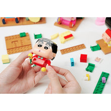 Load image into Gallery viewer, MOC Crayon Shinchan Toru Kazama Sakurada Comic Cartoon Figure Toy Model Building Block Brick Gift Kids Compatible Lego
