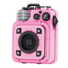 Load image into Gallery viewer, 563PCS MOC Micro Mini Vintage Music Speaker Box Model Toy Building Block Brick Gift Kids
