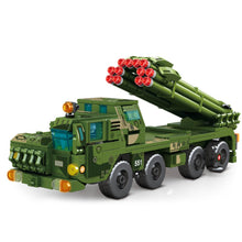 Load image into Gallery viewer, 692PCS Military WW2 Bazooka BM-30 Long Range Rocket Truck Figure Model Toy Building Block Brick Gift Kids Compatible Lego

