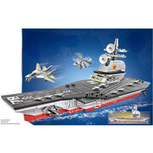 Load image into Gallery viewer, 313PCS Military WW2 CVN Nuclear Aircraft Carrier Figure Model Toy Building Block Brick Gift Kids Compatible Lego
