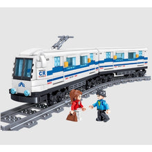 Load image into Gallery viewer, 476PCS City Railway High Speed Train Subway Figures Model Toy Building Block Brick Gift Set Kids New Compatible Lego
