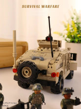 Load image into Gallery viewer, 497PCS Military WW2 M1114 Armored Vehicle Jeep Figure Model Toy Building Block Brick Gift Kids Compatible Lego
