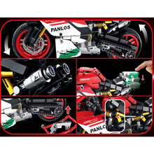 Load image into Gallery viewer, 803PCS MOC Technic Ducati Motorcycle Motor Bike Model Toy Building Block Brick Gift Kids Compatible Lego
