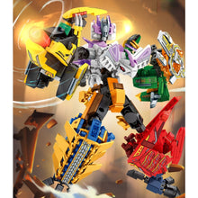 Load image into Gallery viewer, 589PCS MOC 6in1 Therion Totems Mecha Model Toy Building Block Brick Gift Kids Compatible Lego

