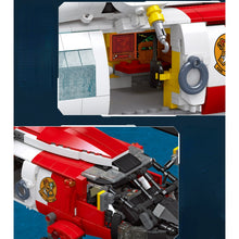 Load image into Gallery viewer, 1408PCS Military WW2 MH-60T Jayhawk Rescuer Helicopter Model Toy Building Block Brick Gift Kids Compatible Lego
