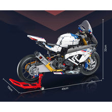 Load image into Gallery viewer, 1972PCS MOC Technic Speed HP4 RACE Motorcycle Motor Bike Model Toy Building Block Brick Gift Kids Compatible Lego 1:5
