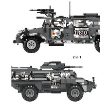 Load image into Gallery viewer, 1633PCS Military WW2 2in1 ORV DF Warrior M1117 IFV Guardian Armored Vehicle Car ASV-150 Figure Model Toy Building Block Brick Gift Kids Compatible Lego
