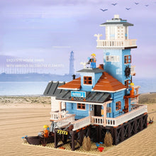 Load image into Gallery viewer, 2375PCS MOC Fisherman Light House Wharf Pier Model Figure Toy Building Block Brick Gift Kids Compatible Lego

