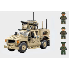 Load image into Gallery viewer, 418PCS Military WW2 M-ATV MRAP Armored Car Vehicle Figure Model Toy Building Block Brick Gift Kids Compatible Lego
