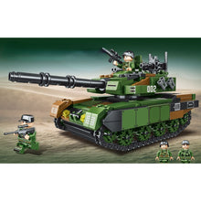 Load image into Gallery viewer, 463PCS Military WW2 2in1 Leopard 2 Main Battle Tank Figure Model Toy Building Block Brick Gift Kids Compatible Lego
