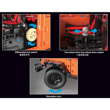 Load image into Gallery viewer, 2860PCS MOC Technic Orange Tank 300 Off Road Jeep SUV Car Model Toy Building Block Brick Gift Kids Compatible Lego
