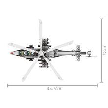 Load image into Gallery viewer, 304PCS Military CAIC Z-10 Armed Helicopter Fiery Thunderbolt Model Building Block Brick Toy Gift Set Kids New
