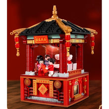 Load image into Gallery viewer, 701PCS MOC Chinese Lunar New Year Dinner Music Box Model Figure Toy Building Block Brick Gift Kids Compatible Lego
