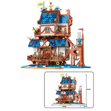 Load image into Gallery viewer, 2450PCS MOC City Street European Century Fishing Store Model Toy Building Block Brick Gift Kids Compatible Lego
