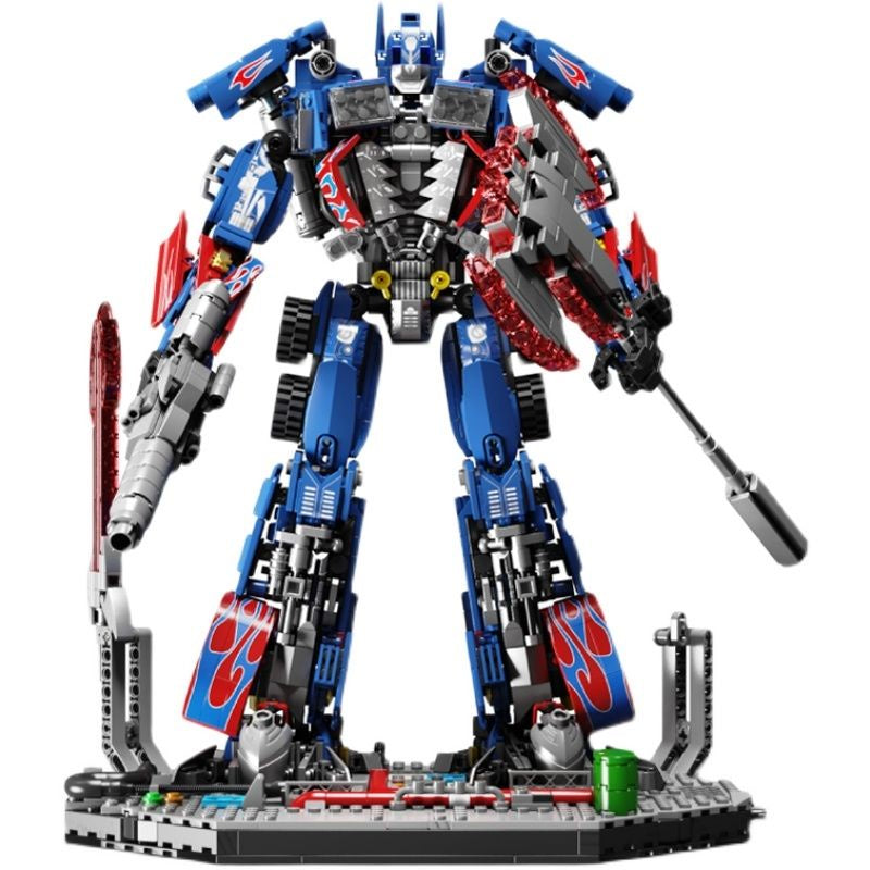 2068PCS MOC Large Transformer Optimus Prime Figure Model Toy Building Block Brick Gift Kids Compatible Lego