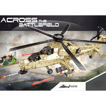 Load image into Gallery viewer, 749PCS Military WW2 Z-10 Fiery Thunderbolt Helicopter Figure Model Toy Building Block Brick Gift Kids
