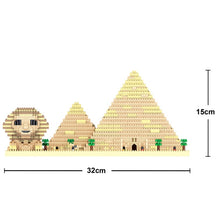 Load image into Gallery viewer, 2297PCS MOC Mini Architecture Sphinx Pyramid Model Building Block Brick Toy Gift Set Kids New Compatible With Lego
