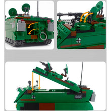 Load image into Gallery viewer, 735PCS WW2 MTW M113 Armored Personnel Carrier Vehicle Model Toy Building Block Brick Gift Kids
