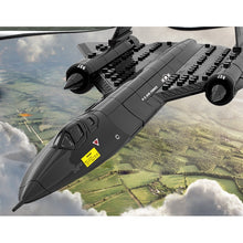 Load image into Gallery viewer, 183PCS Military US SR-71 Black Bird Lockheed Airplane Model Toy Building Block Brick Gift Kids Compatible Lego

